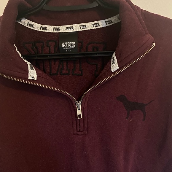 Pink by Victoria Secret Quarter Zip - Picture 3 of 3